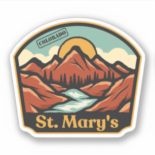 Sticker St. Mary's, Colorado