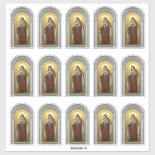 Sticker St Therese de Lisieux, la petite fleur