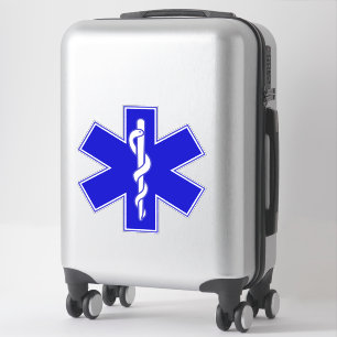 Sticker Star of Life (EMT)