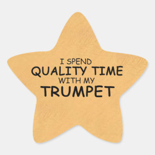 Sticker Star Trumpet Time de qualité