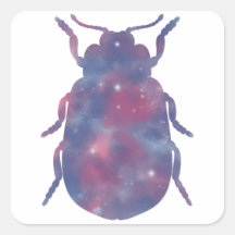Sticker Starscape du scarabée léger