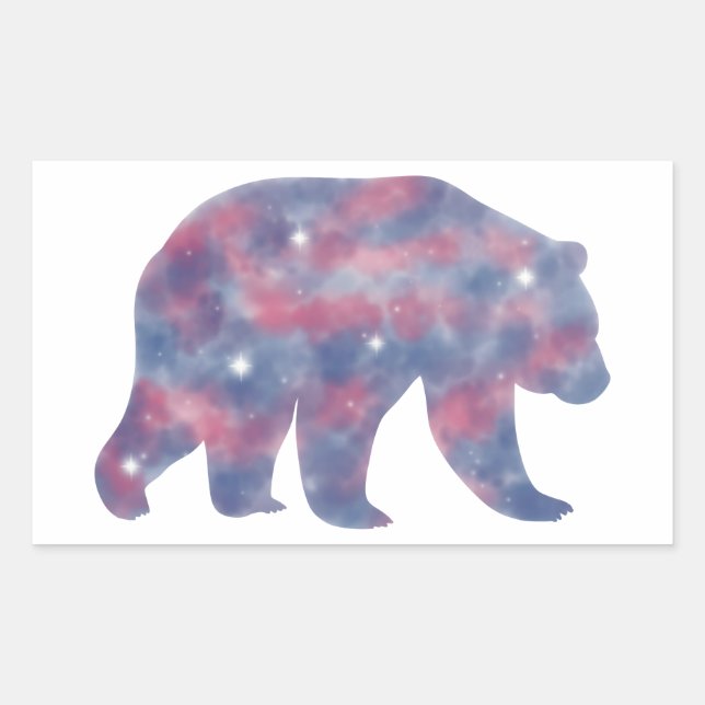 Sticker Starscape pour ours Grizzly léger (Devant)