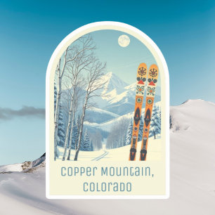Sticker Station de ski de Copper Mountain Colorado