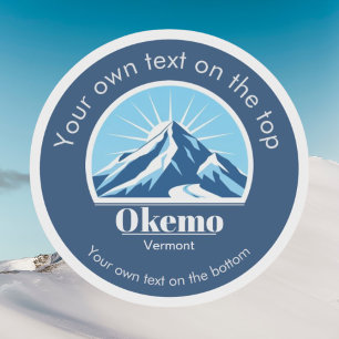 Sticker Station de ski Okemo Vermont décoration souvenir