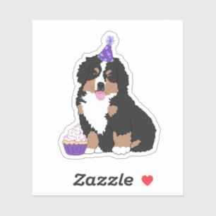 Sticker Stick Chien de Montagne Bernese