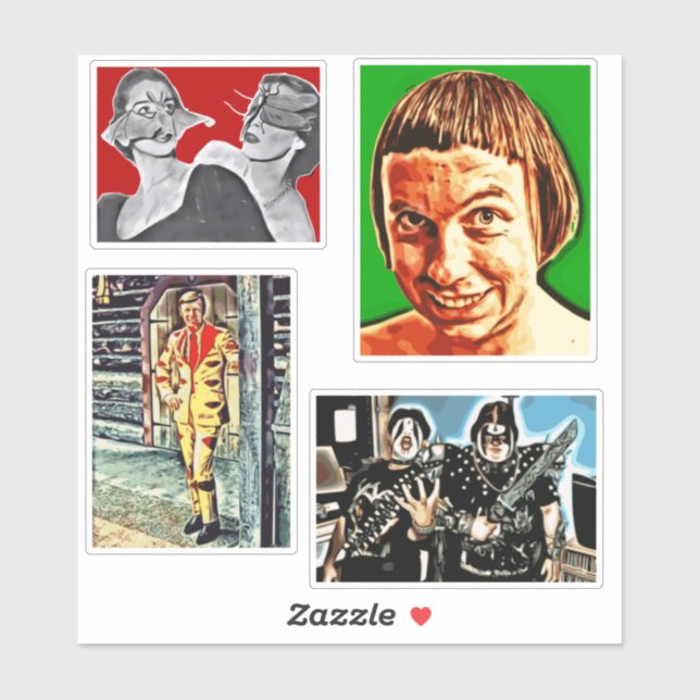 Sticker Sticker Set Scrapbooking Journaliste (Feuille)