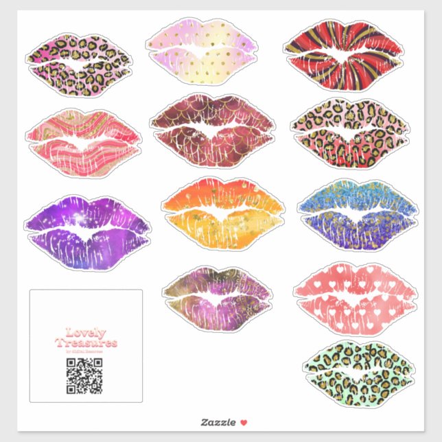 Sticker Stickervel 12 comprimés - grand (Feuille)