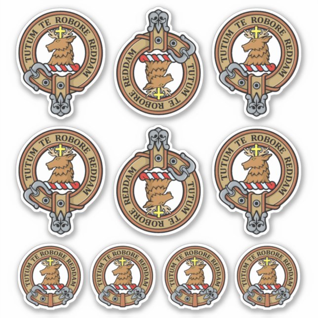 Sticker Sticleur Clan Crawford Crest (Devant)