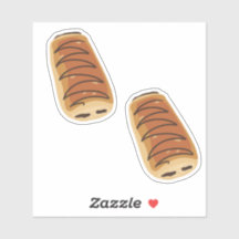 Sticleur Vinyl Personnalisé Chocolate Croissant