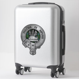 Sticker Sticule Clan Ferguson Crest & Atholl Tartan