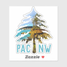 Sticule de découpe de l'arbre PACNW de la côte de