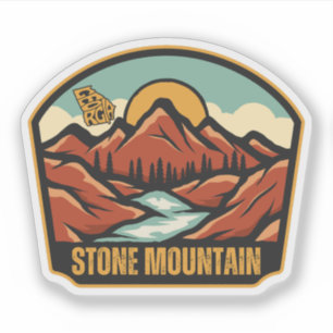 Sticker Stone Mountain, Géorgie