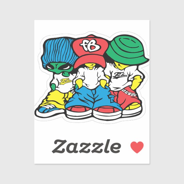 Sticker Street Style Squad” (Feuille)