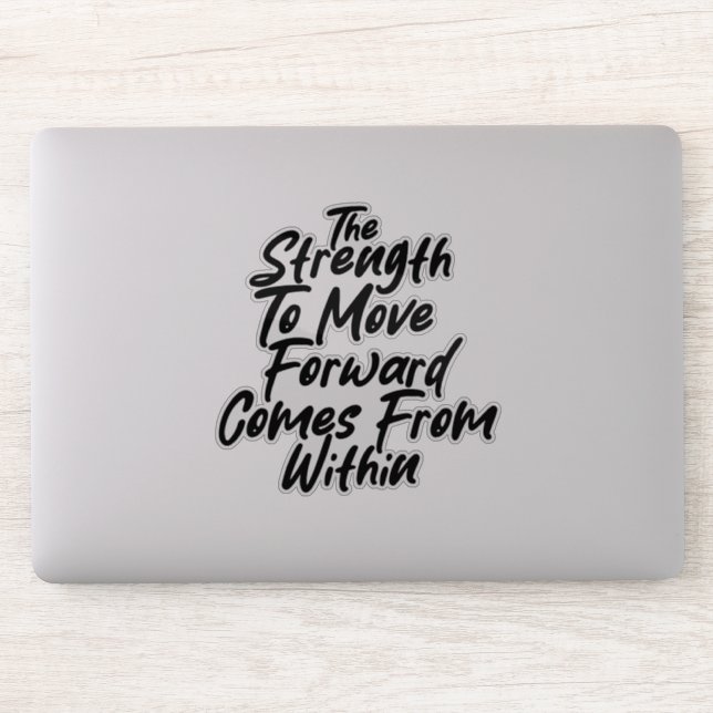 Sticker Strength From Within Mindset (Ordinateur)