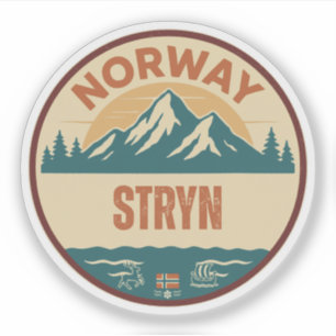 Sticker Stryn, Norvège Norvège