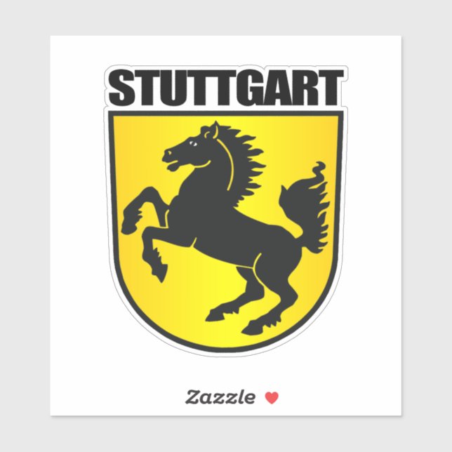 Sticker Stuttgart (Feuille)