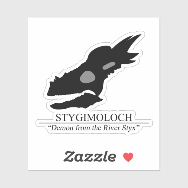 Sticker Stygimoloch (Feuille)
