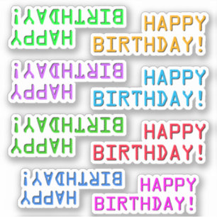 Sticker Style "JOYEUX ANNIVERSAIRE de Digitals !"