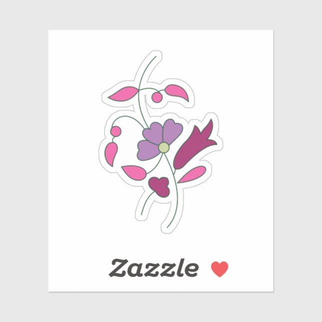 Sticker Style Ndrrmc, Purple Doux, Jazzberry Jam (Feuille)