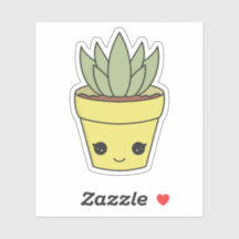 Sticker Succulent Cute Kawaii Cactus