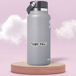 Sticker Sujet de thé personnalisé drôle mème