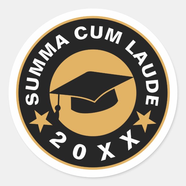 Sticker Summa Cum Laude (Devant)