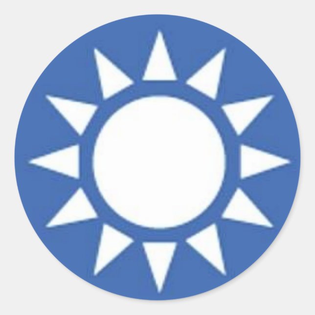 Sticker Sun blanc (Devant)