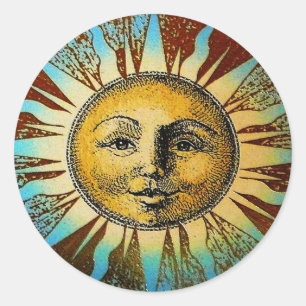 Sticker Sun God