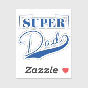 Sticker Super papa