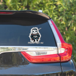 Sticker Super Papa sans daim