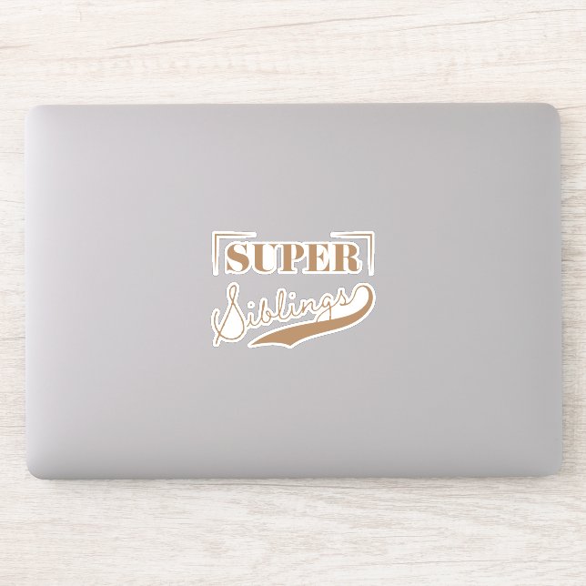 Sticker Super sibling (Ordinateur)