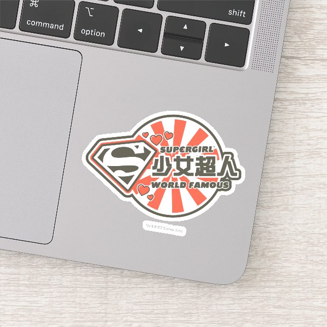 Sticker Supergirl J-Pop 13 (Détail)
