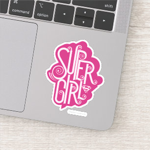 Sticker Supergirl Swirl 1