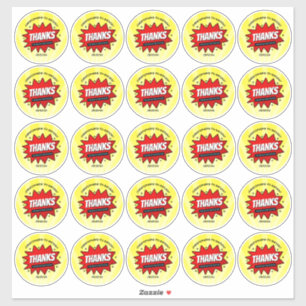 Sticker Superhero Comic Book N'importe quel âge Anniversai