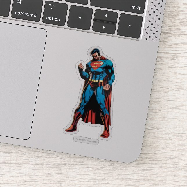 Sticker Superman - Main dans le poing (Détail)