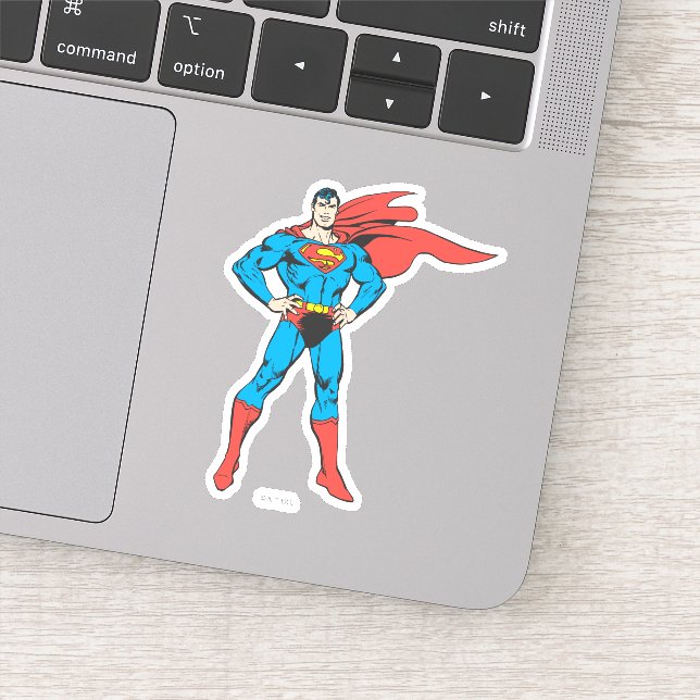 Sticker Superman Poing (Détail)