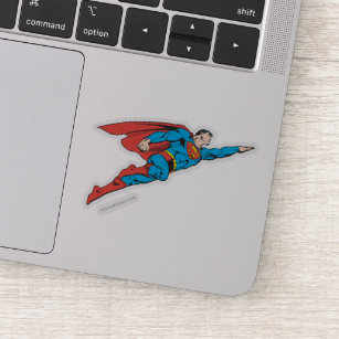 Sticker Superman volant à droite