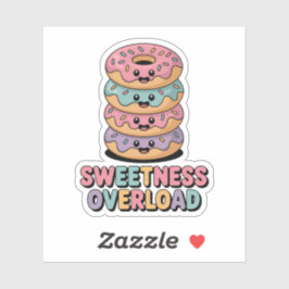 Sticker Surcharge de sucrerie | Enfants Donut