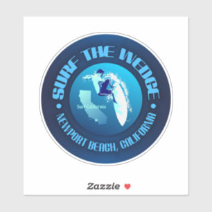 Sticker Surf du coin