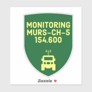 Sticker Surveillance du canal MURS 5
