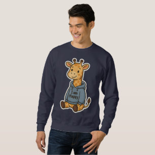 Sticker Sweat - shirt à capuche de la Giraffe Cute
