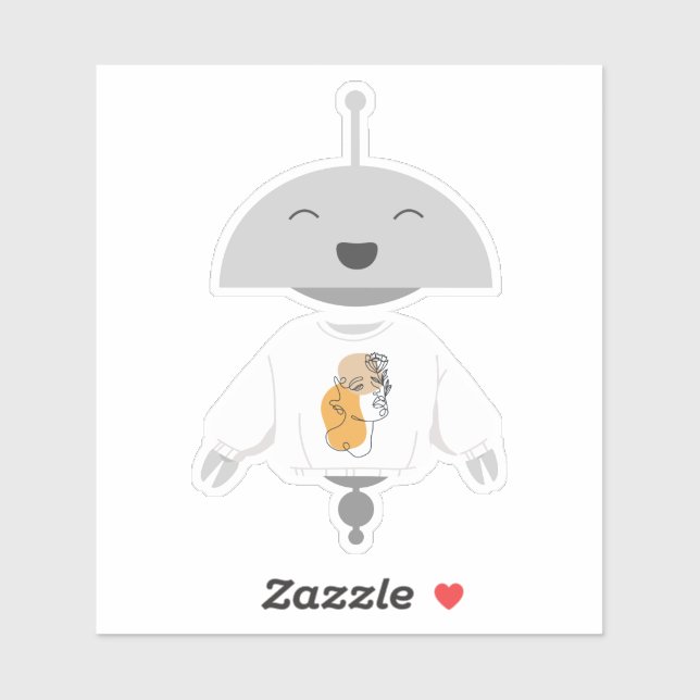 Sticker Sweatshirt Mia (Feuille)