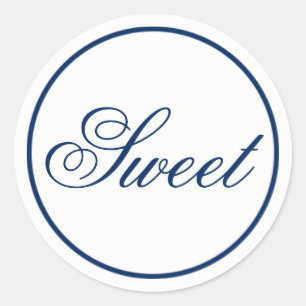 Sticker "Sweet" Wedding Favor & Welcome Bag - Mari