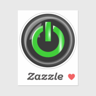 Sticker Symbole d'alimentation
