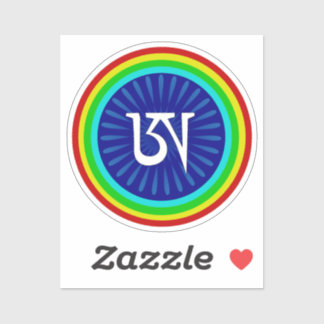 Sticker Symbole de Dzogchen Bouddhisme tibétain