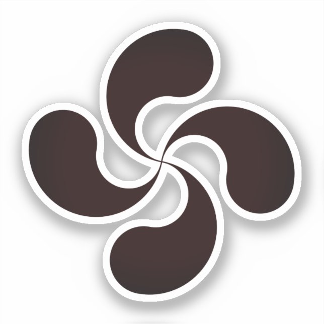 Sticker Symbole de Lauburu (Recto)