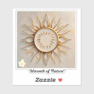 Sticker "Symbole du soleil"
