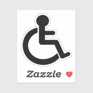 Sticker Symbole Handicap