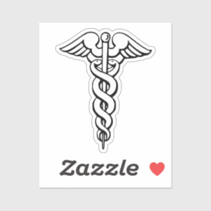 Sticker Symbole Médicale de Caduceus