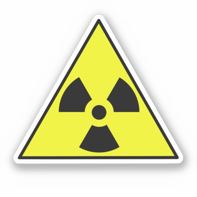 Sticker Symbole nucléaire (Recto)
